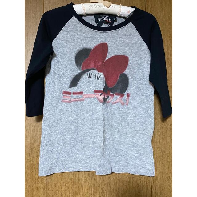 FOREVER 21(フォーエバートゥエンティーワン)のForever21  フォーエバー21 ミニーちゃんロンT メンズのトップス(Tシャツ/カットソー(七分/長袖))の商品写真