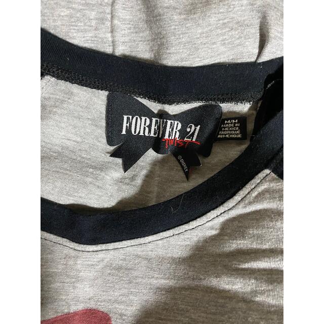 FOREVER 21(フォーエバートゥエンティーワン)のForever21  フォーエバー21 ミニーちゃんロンT メンズのトップス(Tシャツ/カットソー(七分/長袖))の商品写真
