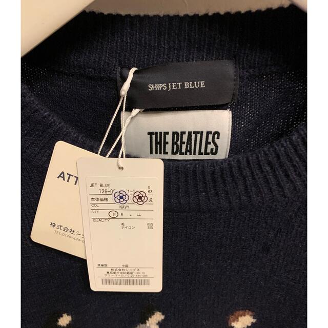 SHIPS(シップス)のSHIPS JET BLUE×THE BEATLESセーター 新品 メンズのトップス(ニット/セーター)の商品写真