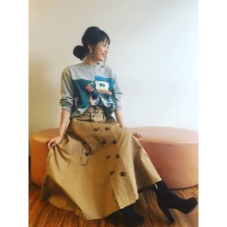 アメリヴィンテージ(Ameri VINTAGE)のAMERI VIVID PHOTO SWEAT TOP ヴィンテージスウェット(トレーナー/スウェット)