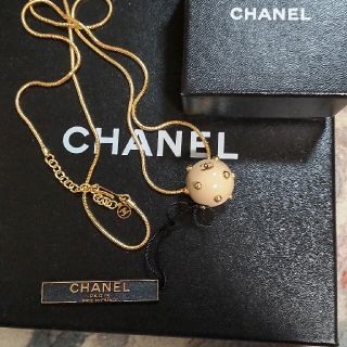 シャネル(CHANEL)のシャネルネックレス、ベージュ(ネックレス)