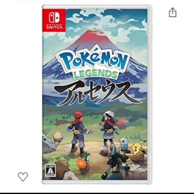 Pokemon LEGENDS アルセウス Switch