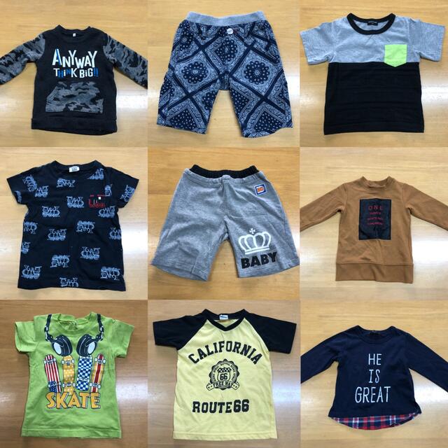 値下げ中『キッズ100cm まとめ売り 70着セット』 キッズ/ベビー/マタニティのキッズ服男の子用(90cm~)(その他)の商品写真