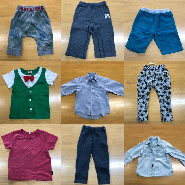 値下げ中『キッズ100cm まとめ売り 70着セット』 キッズ/ベビー/マタニティのキッズ服男の子用(90cm~)(その他)の商品写真