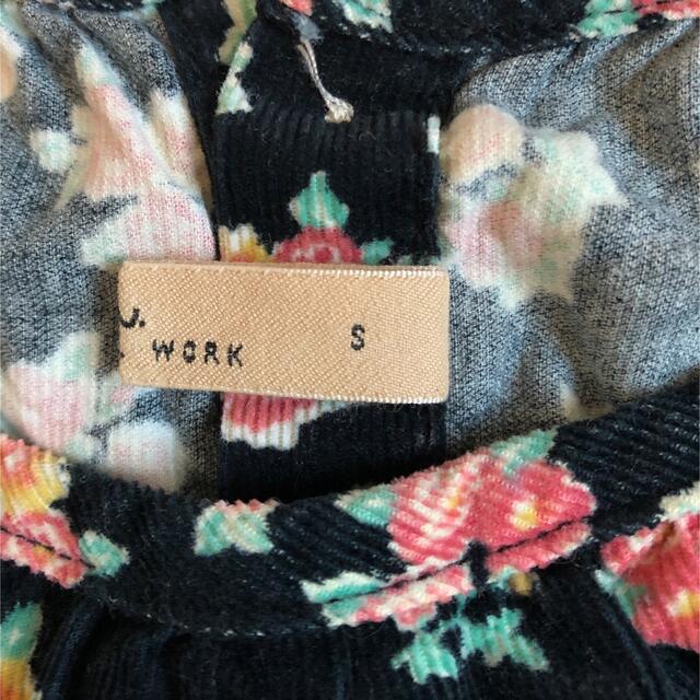 GLOBAL WORK(グローバルワーク)の90-95cm  GLOBALWORK  秋冬花柄ワンピース キッズ/ベビー/マタニティのキッズ服女の子用(90cm~)(ワンピース)の商品写真