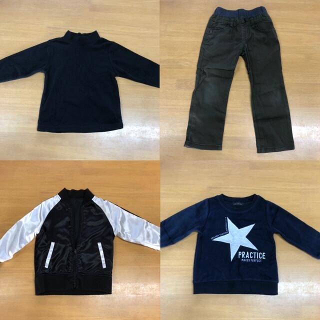 値下げ中『キッズ110cm まとめ売り 40着セット』 キッズ/ベビー/マタニティのキッズ服男の子用(90cm~)(その他)の商品写真