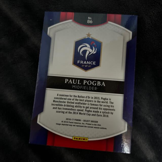 PANINI PAUL POGBA  エンタメ/ホビーのフィギュア(スポーツ)の商品写真