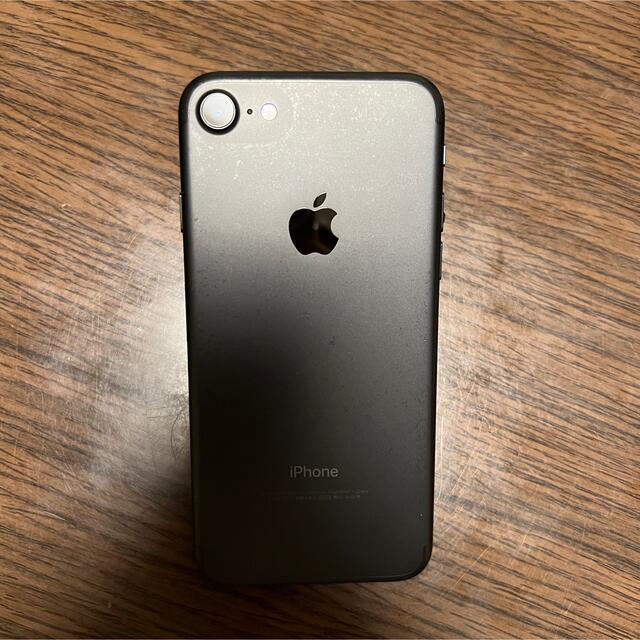 iPhone 7 ブラック 128GB 動作確認済み SIMロック解除済み 【税込?送料