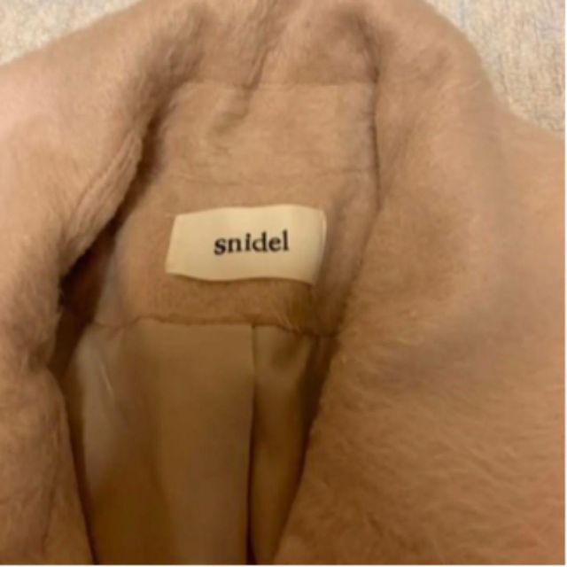 SNIDEL(スナイデル)の❣️断捨離商品❣️スナイデル snidel コート ガウン シャギー ウール レディースのジャケット/アウター(その他)の商品写真