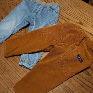 マーキーズ(MARKEY'S)のマーキーズ　無印　90cmボトム２点セット(パンツ/スパッツ)