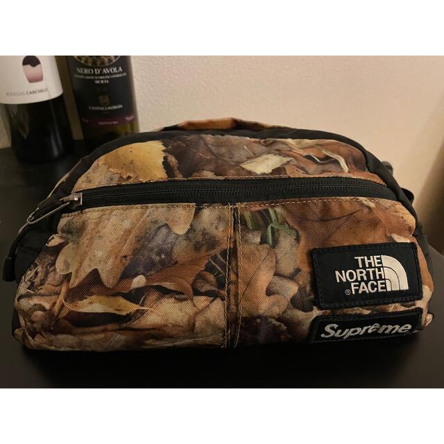 THE NORTH FACE × Supreme ウエストポーチバッグ 枯葉