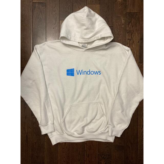 0000's Windowsパーカー USAアメリカ企業物ビンテージアメカジ