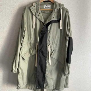 acne studio カモフラモッズコート　ナイロン