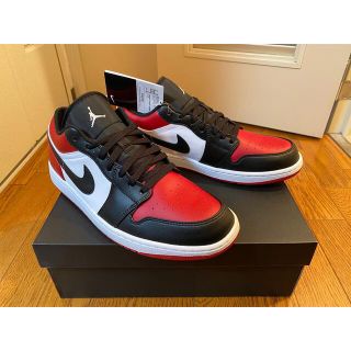 ナイキ(NIKE)の送料込み30cm Nike Air Jordan 1 Low Bred Toe(スニーカー)