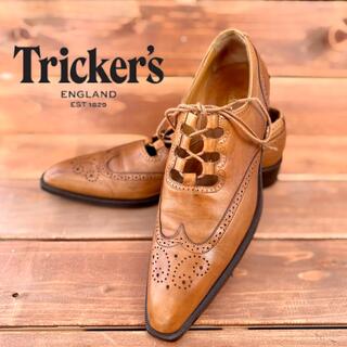 トリッカーズ(Trickers)の英国ロイヤルワラント《Tricker's》ギリーパンプス　35(ハイヒール/パンプス)