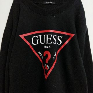 GUESS - 90s vintage ゲス GUESS スウェット トレーナー ビッグロゴの ...