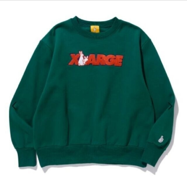 FR2 XLARGE Logo Crew Sweat