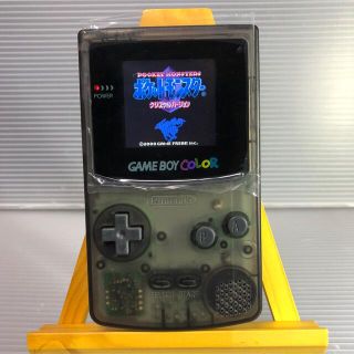 ゲームボーイ - ゲームボーイカラー本体クリアブラック バックライト