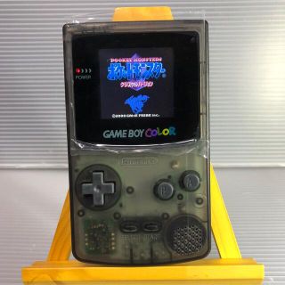 極美品 Nintendo ゲームボーイカラー クリア 動作OK 任天堂