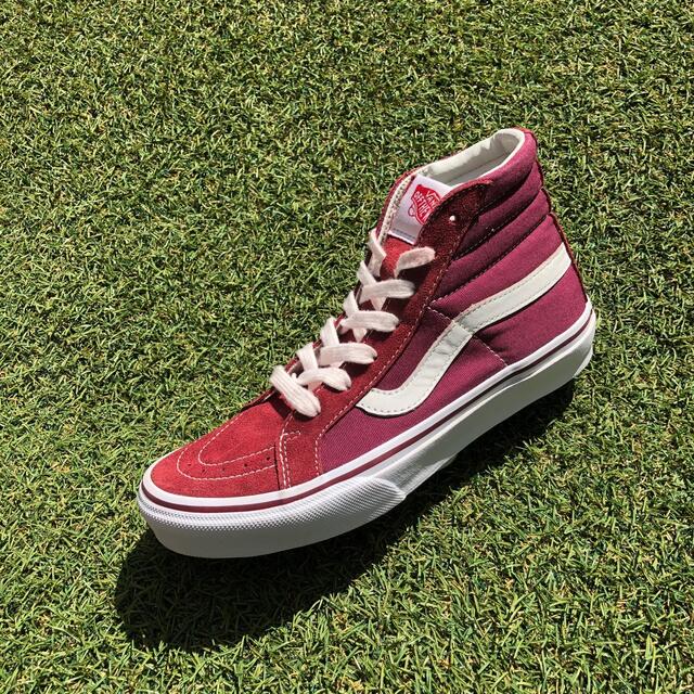 美品23.5 VANS SK8-HI OG ヴァンズ スケートハイ E919靴/シューズ