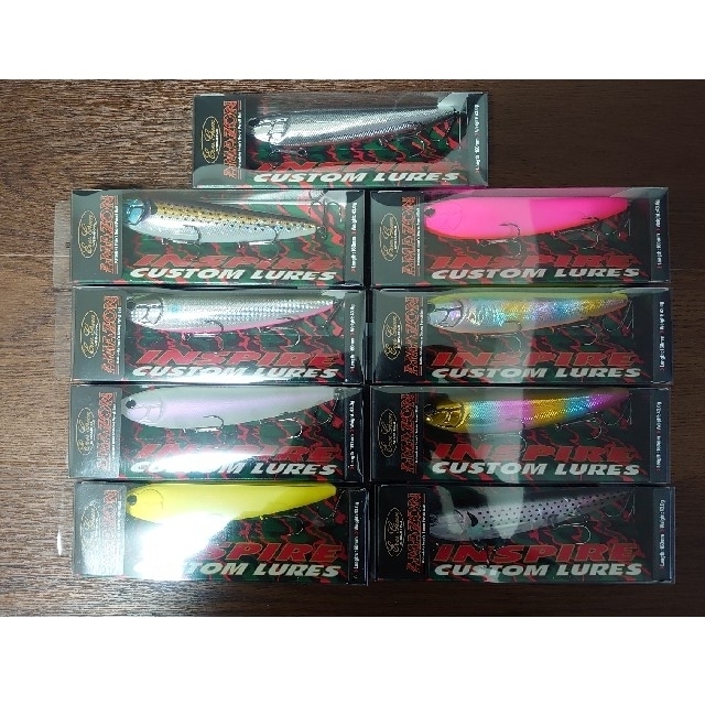 エバーグリーン アマゾン 9色セット - ルアー用品