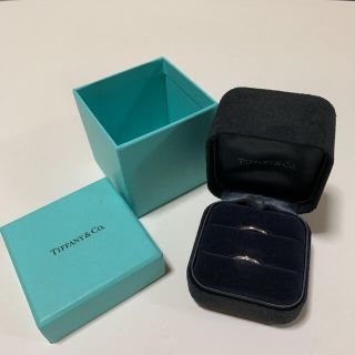 ティファニー(Tiffany & Co.)のティファニーマリッジリングペア プラチナ ダイヤモンド (リング(指輪))