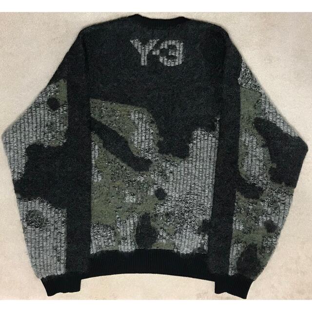 Y-3(ワイスリー)のSALE Y-3 カモフラ　モヘアニット メンズのトップス(ニット/セーター)の商品写真