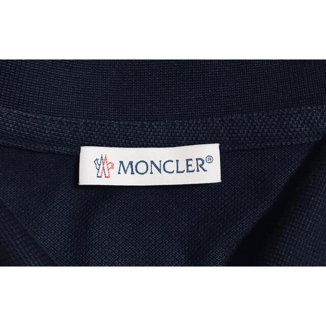 MONCLER(モンクレール)のSALE モンクレール　襟プリントロゴポロシャツ メンズのトップス(ポロシャツ)の商品写真