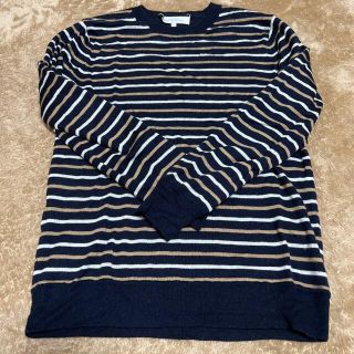 ユナイテッドアローズグリーンレーベルリラクシング(UNITED ARROWS green label relaxing)の【専用】ボーダーカットソー 長袖(ニット/セーター)