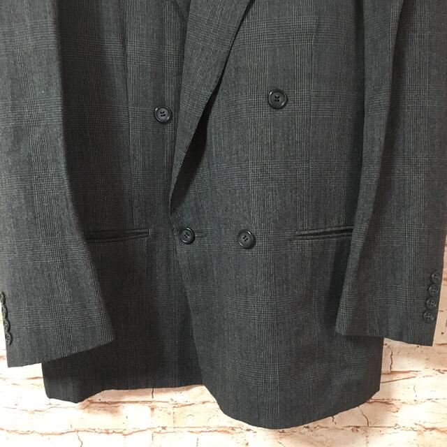38 49av.ジュンコシマダ チャコールグレーのダッフルコート