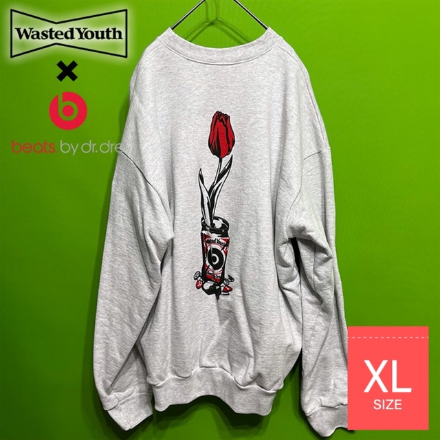 ドユース Wasted Youth beats crewneck スウェット verdy べください