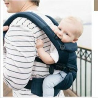 エルゴベビー(Ergobaby)のエルゴ セール オムニ360 クールエア 抱っこ紐　 ミッドナイトブルー(ベビーホルダー)