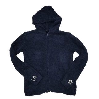 ザノースフェイス(THE NORTH FACE)の春コーデ　LUSSO SURF 刺繍ボアパーカー　ネイビー　S☆ベアフット(パーカー)