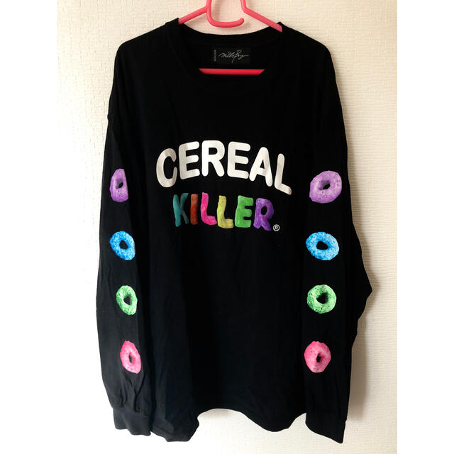 MILKBOY(ミルクボーイ)のmilkboy cereal killer シリアルキラー Tシャツ カットソー レディースのトップス(Tシャツ(長袖/七分))の商品写真