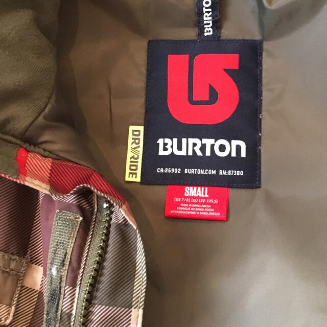 BURTON(バートン)のBurton ウェア　キッズ　S  上下セット　男女兼用　120cm 130cm スポーツ/アウトドアのスキー(ウエア)の商品写真