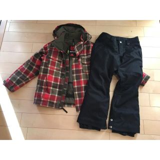 バートン(BURTON)のBurton ウェア　キッズ　S  上下セット　男女兼用　120cm 130cm(ウエア)