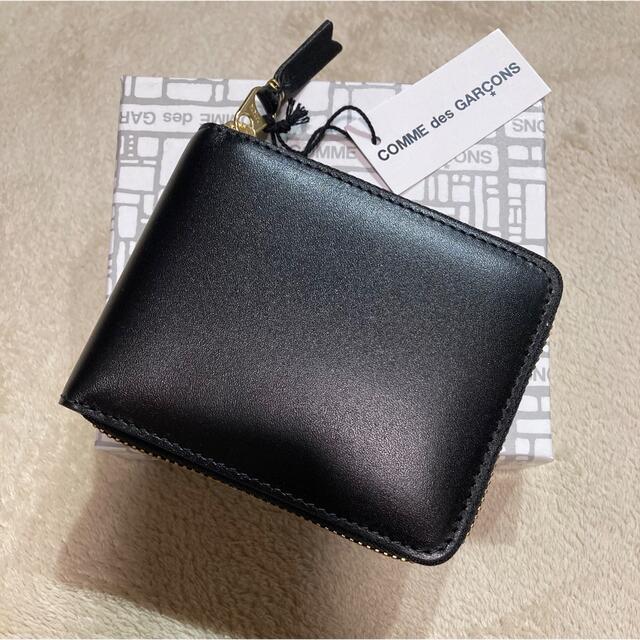 COMME DES GARCONS 財布 ラウンドファスナー二つ折り財布サイズH9×W11×D2cm