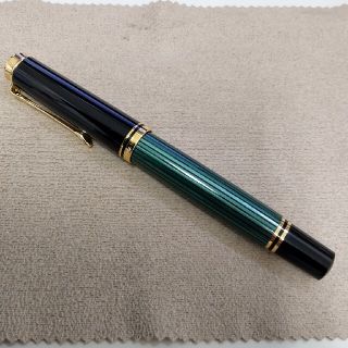 ペリカン(Pelikan)のペリカン　スーベレーンM400　緑縞F(ペン/マーカー)