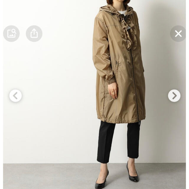エクルベージュ MONCLER 春コート ベージュ スプリング | www.tegdarco.com