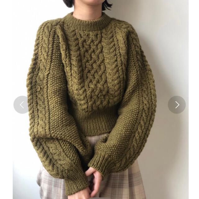 TODAYFUL ケーブルウールニット/Cable Wool knit