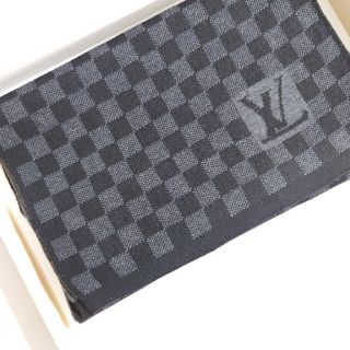 ルイヴィトン(LOUIS VUITTON)のルイヴィトン ダミエ マフラー  未使用　新品(マフラー/ショール)