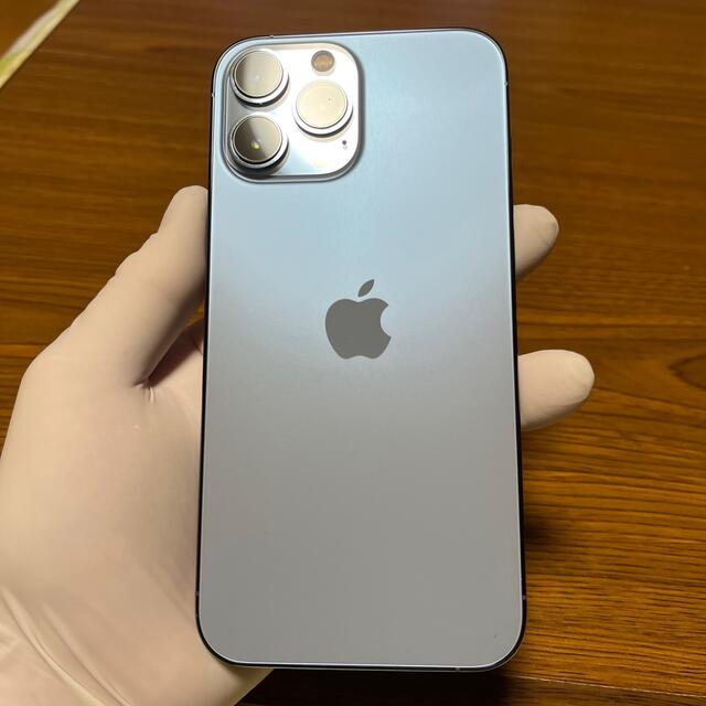 印象のデザイン iPhone13Pro - iPhone Max シエラブルー 256GB スマートフォン本体