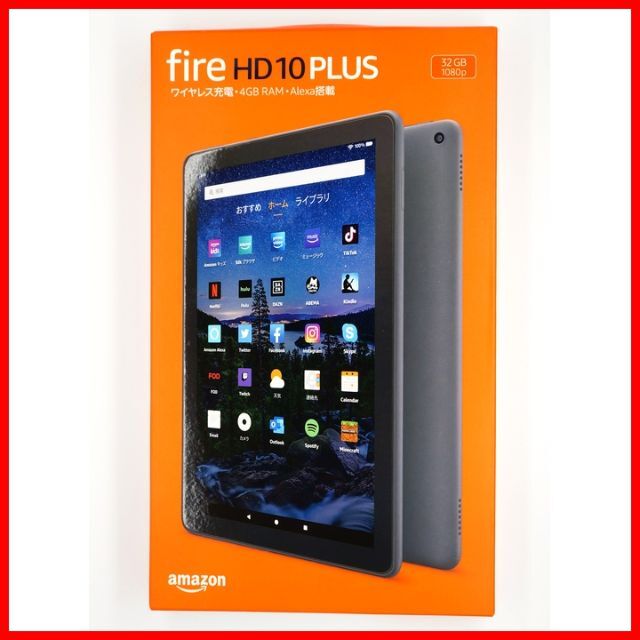 PC/タブレット◆新品 Fire HD10 Plus 32GB ブラック 第11世代/送料無料◆