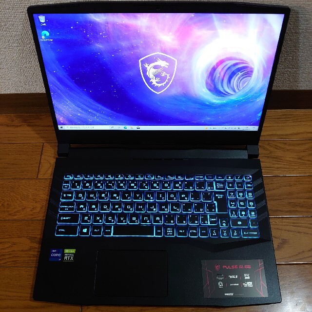 MSI GL66 11UEK-068JP i7 11800H RTX3060フォートナイト