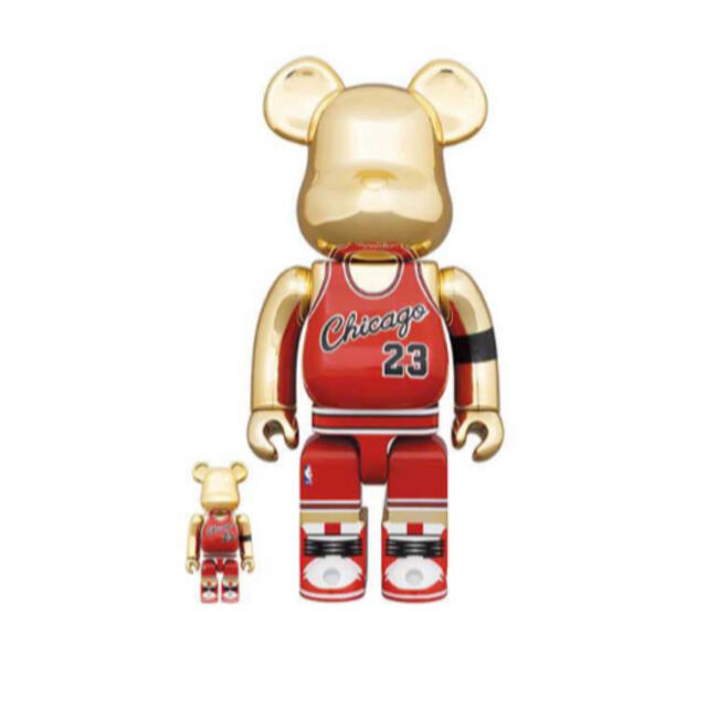 その他 MEDICOM TOY - BE@RBRICK Michael Jordan 1985 100 & 400%