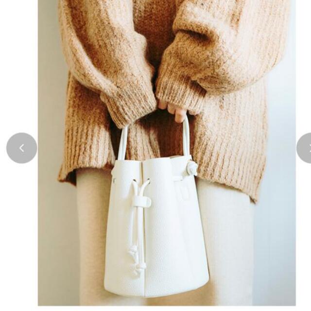 しまむら(シマムラ)のしまむら×yumiさんコラボのバケツ型巾着付きバッグ レディースのバッグ(ショルダーバッグ)の商品写真