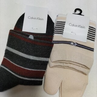 カルバンクライン(Calvin Klein)のカルバン・クライン新品レディース靴下２足セット(ソックス)