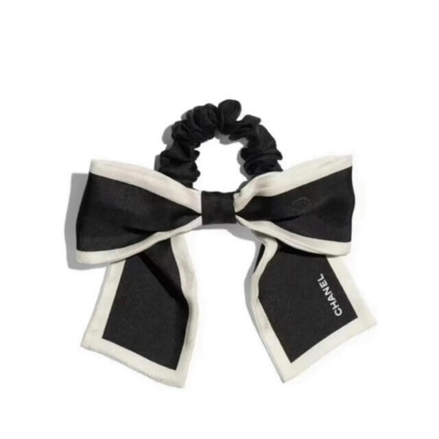 シャネルCHANEL22SS新品保管品シルクおリボンシュシュ mbprevent.com