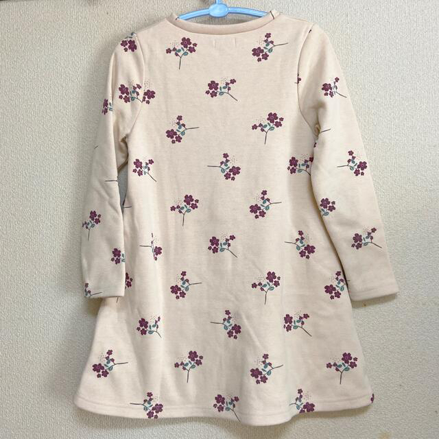 【140】トリドリー＊裏起毛ワンピース キッズ/ベビー/マタニティのキッズ服女の子用(90cm~)(ワンピース)の商品写真