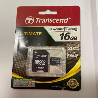 トランセンド(Transcend)のTranscend マイクロSDカード　16GB(PC周辺機器)